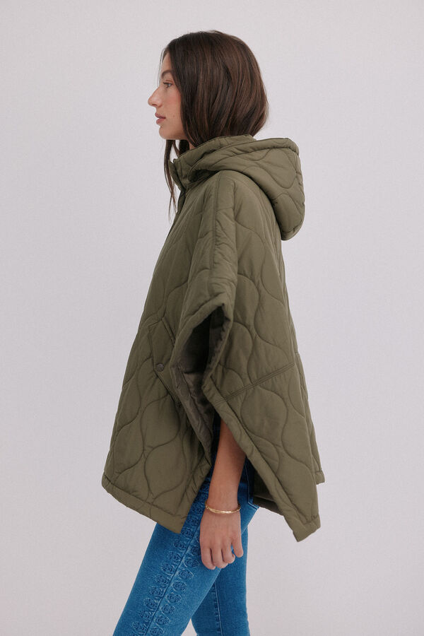Hoss Intropia Diana. Casaco acolchoado Verde