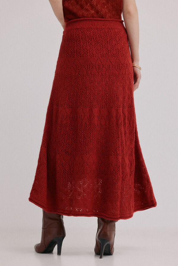 Hoss Intropia Rossie. Falda calada Coral