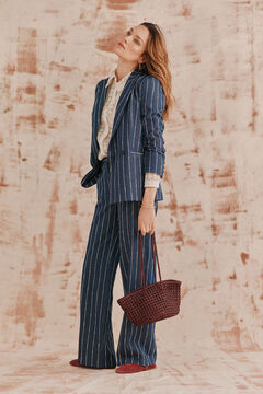 Hoss Intropia Elvira. Blazer riscas Azul
