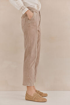 Hoss Intropia Poppy. Jeans cortes Marfil