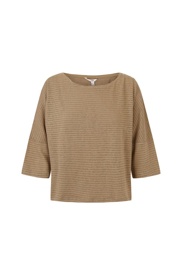 Hoss Intropia Marie. Camiseta lavada Marron