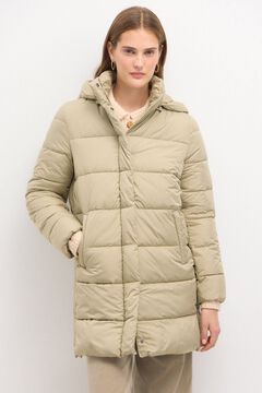 Hoss Intropia Dakota. Anorak oversize largo Kaki