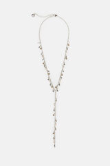 Hoss Intropia Leandra. Collar plata Gris