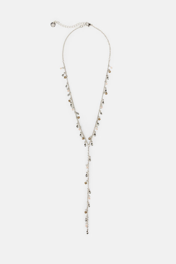Hoss Intropia Leandra. Collar plata Gris