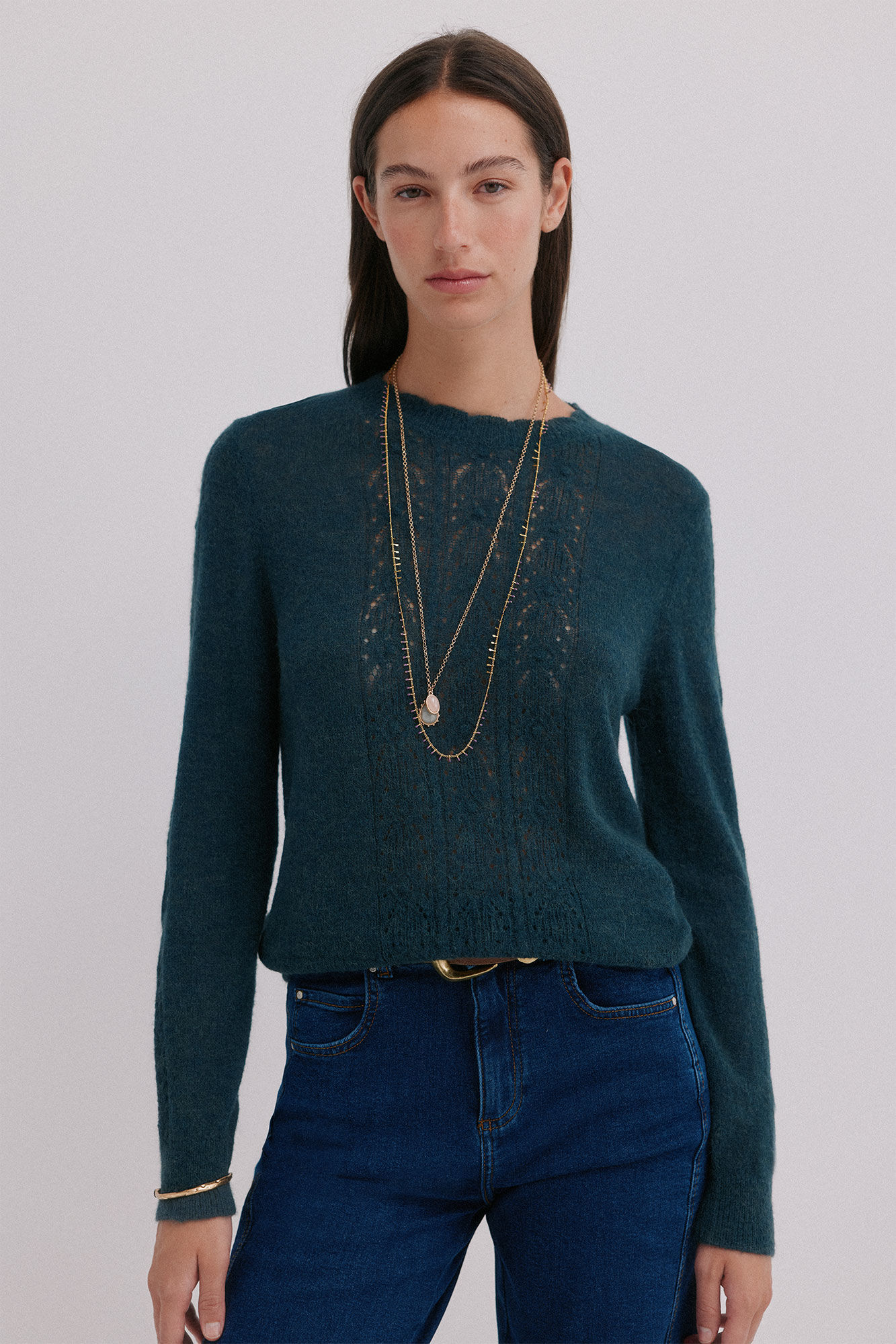 Hoss Intropia Isabella. Jersey calado