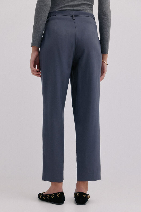 Hoss Intropia Piper. Calça de laçada Cinzento