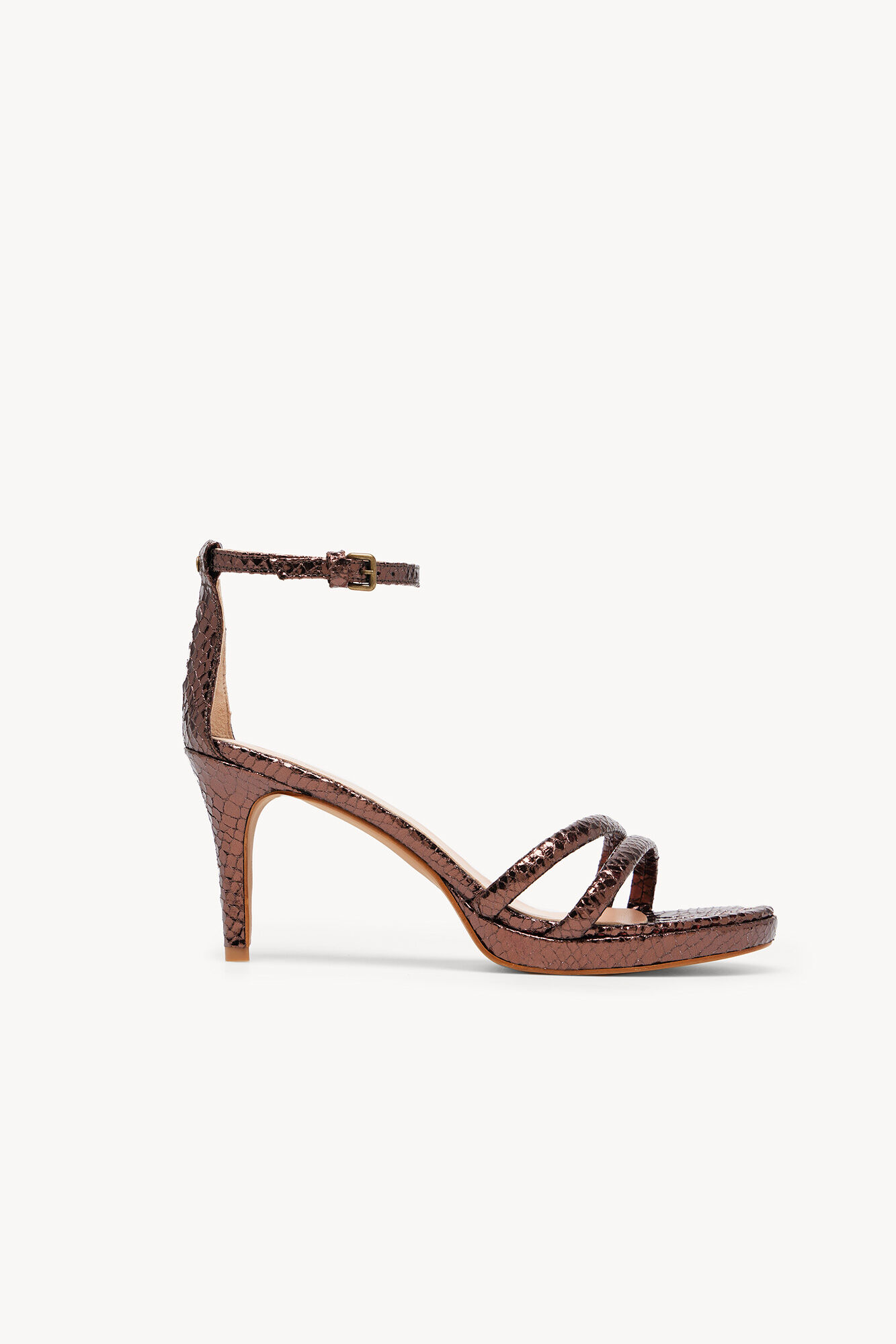 Sandalias metalizadas best sale