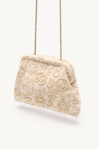 Hoss Intropia Nelsa. Bolsa bordado Beige