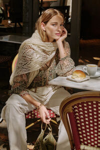 Hoss Intropia Lucila. Bufanda calada