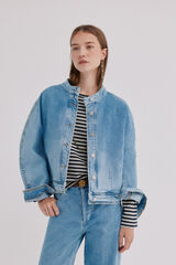 Hoss Intropia Eloise. Chaqueta denim Azul marino