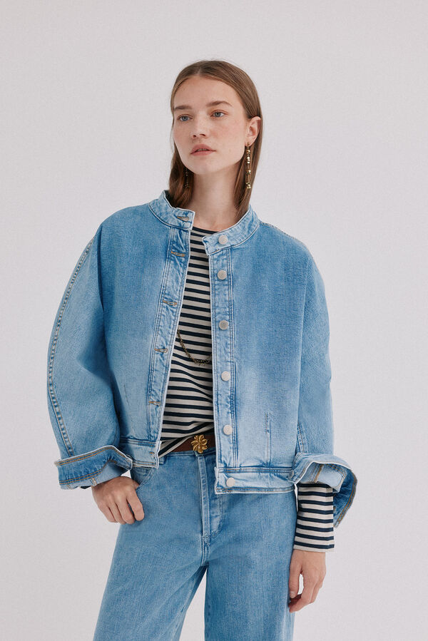 Hoss Intropia Eloise. Chaqueta denim Azul marino