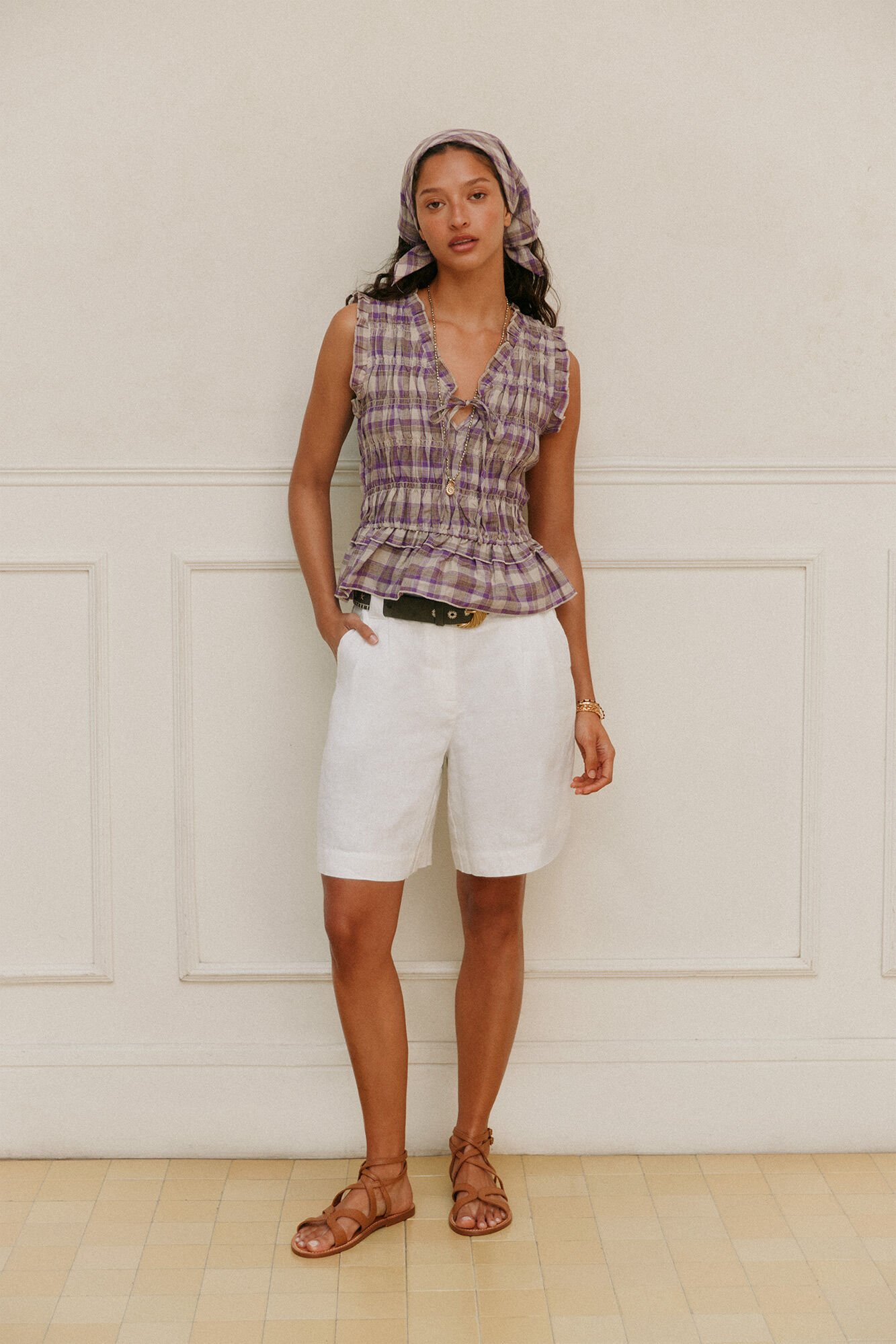 Hoss Intropia Galilea. Top cuadros