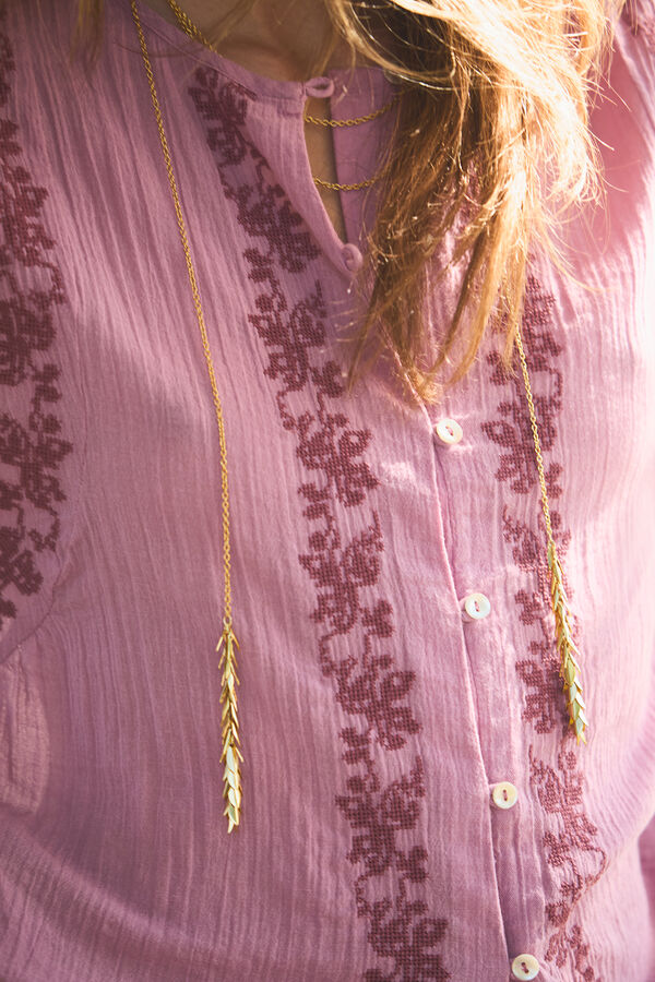 Hoss Intropia Gemma. Blusa romântica Roxo