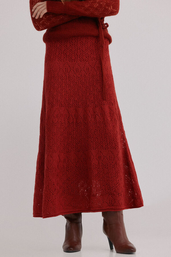 Hoss Intropia Rossie. Falda calada Coral