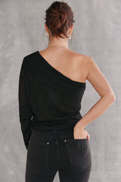Hoss Intropia Tilly. Camisola assimétrica Preto