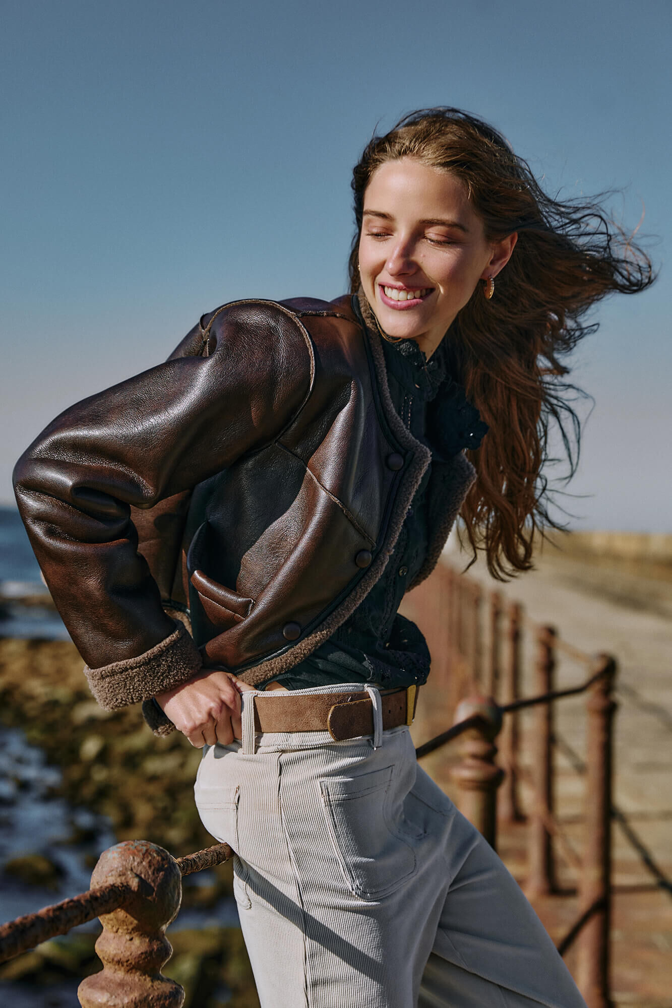 Hoss Intropia Delia. Chaqueta doble faz