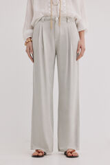 Hoss Intropia Bianca. Denim tencel Gris