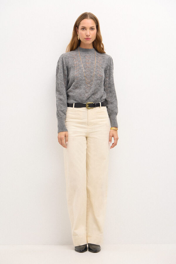 Hoss Intropia Timotea. Jersey calados Gris