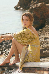 Hoss Intropia Leonora. Vestido estampado Amarillo