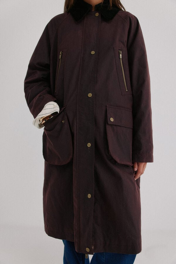 Hoss Intropia Damaris. Trench com bolsos Granada