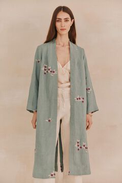 Hoss Intropia Eloise. Kimono Bordado Azul