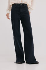 Hoss Intropia Jeans tachuelas Gris