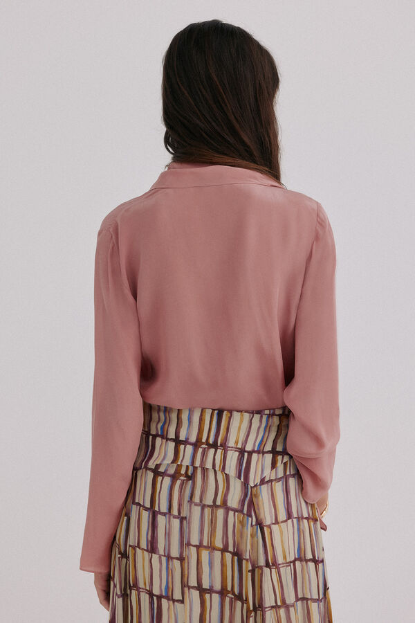 Hoss Intropia Guiada. Blusa con cruce asimétrico Marron