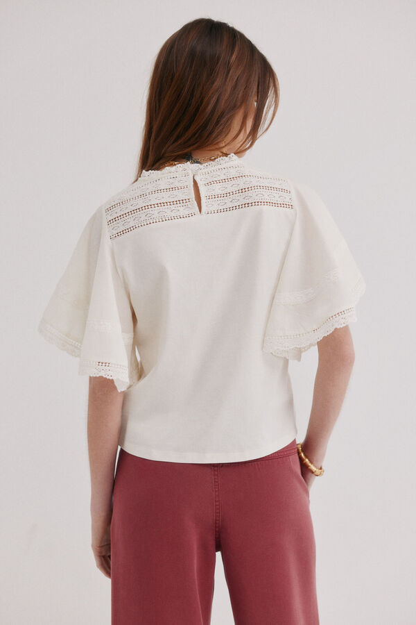 Hoss Intropia Paris. Pantal&oacute;n flu&iacute;do Vino