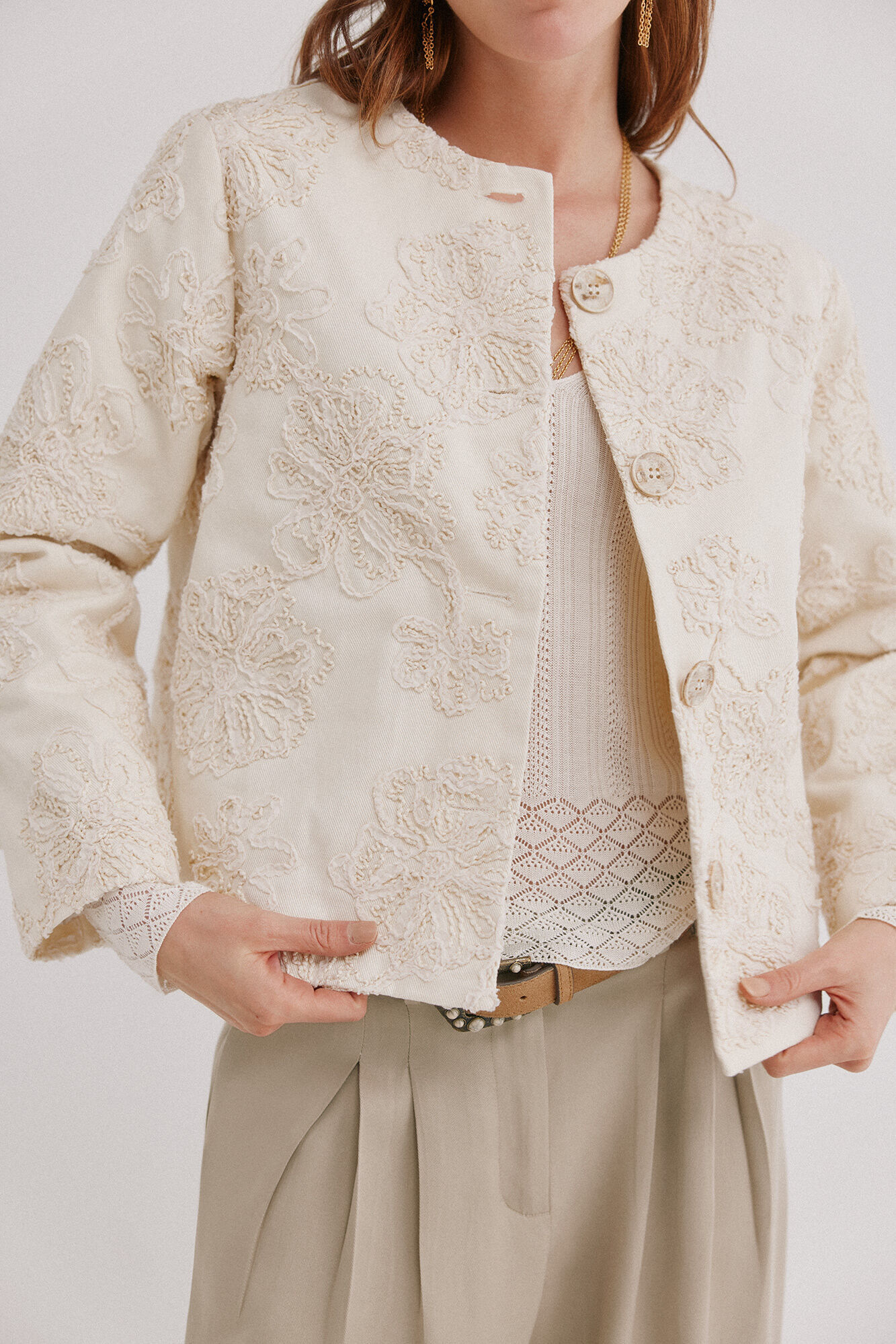 Hoss Intropia Eider. casaco jacquard