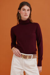 Hoss Intropia Ilse. Jersey cuello vuelto Naranja