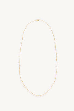 Hoss Intropia Nelly. Colar de pérolas Dourado