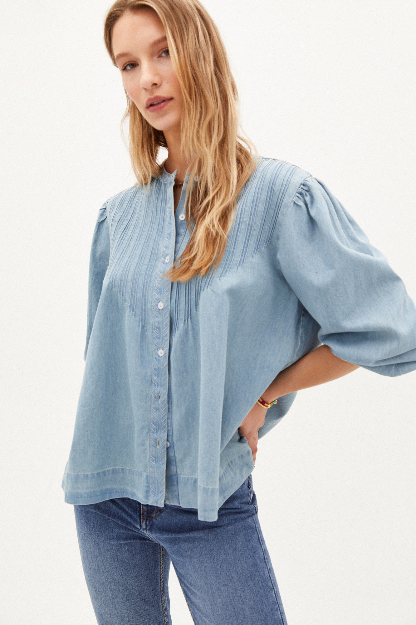 Camisa vaquera pedro del discount hierro