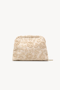 Hoss Intropia Nelsa. Bolsa bordado Beige