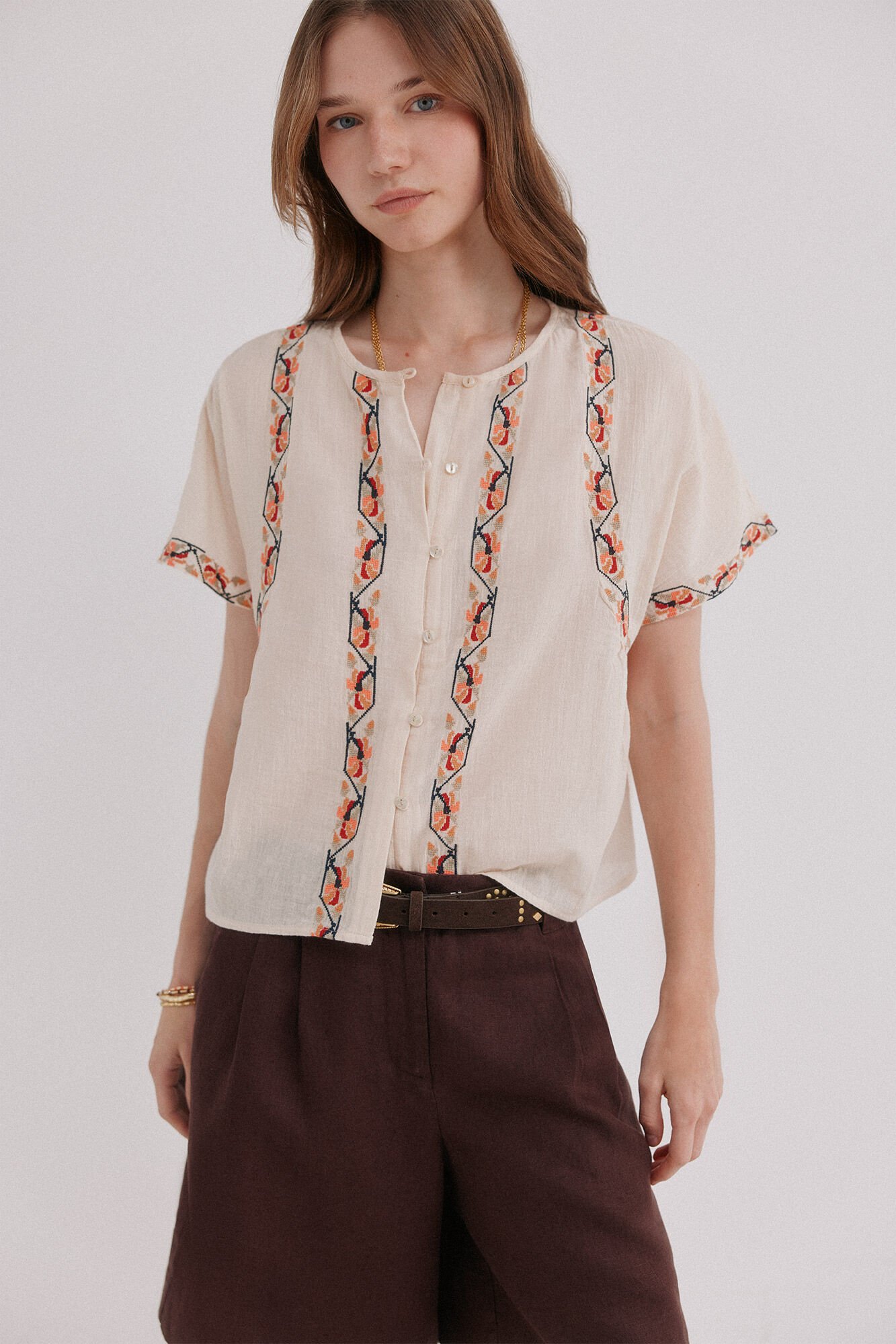 Hoss Intropia Cloe. Blusa flu&iacute;da