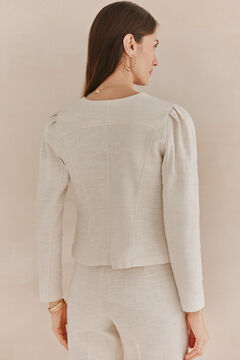 Hoss Intropia Elena. Blusão elegante Branco