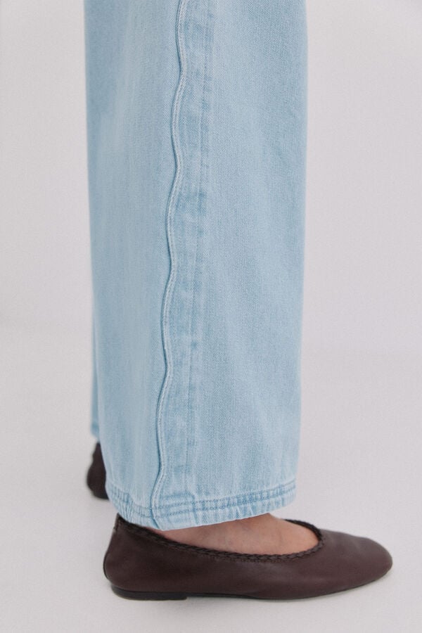 Hoss Intropia Brianna. Jeans retos Azul