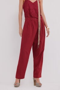 Hoss Intropia Philippa. Pantalones con pliegues Rosa