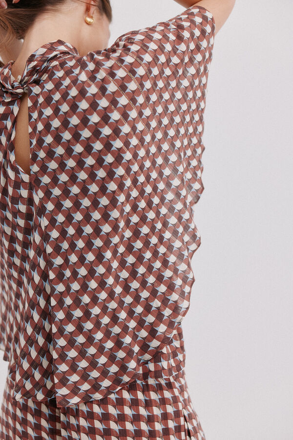 Hoss Intropia Clavel. Blusa estampada Multicolor
