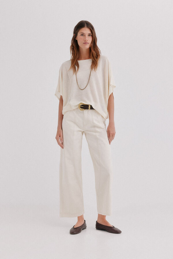 Hoss Intropia Indira. Pullover punto Beige