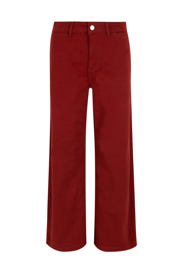 Hoss Intropia Briana. Jeans perna larga Vermelho