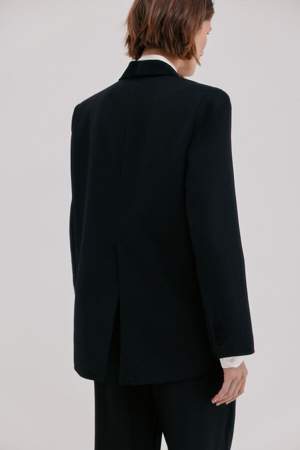 Hoss Intropia Esmeralda.Blazer smoking Negro