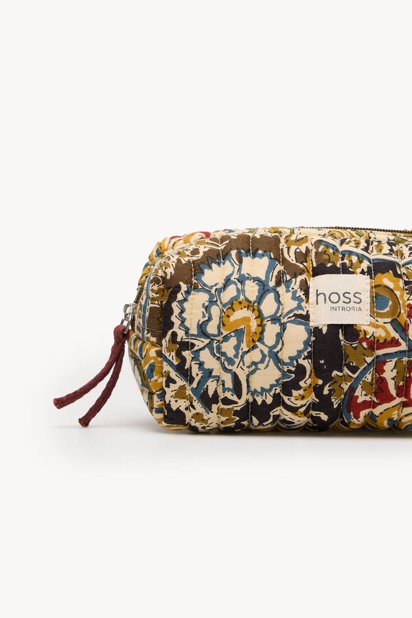 Hoss Intropia Lairet. Neceser estampado acolchado Multicolor