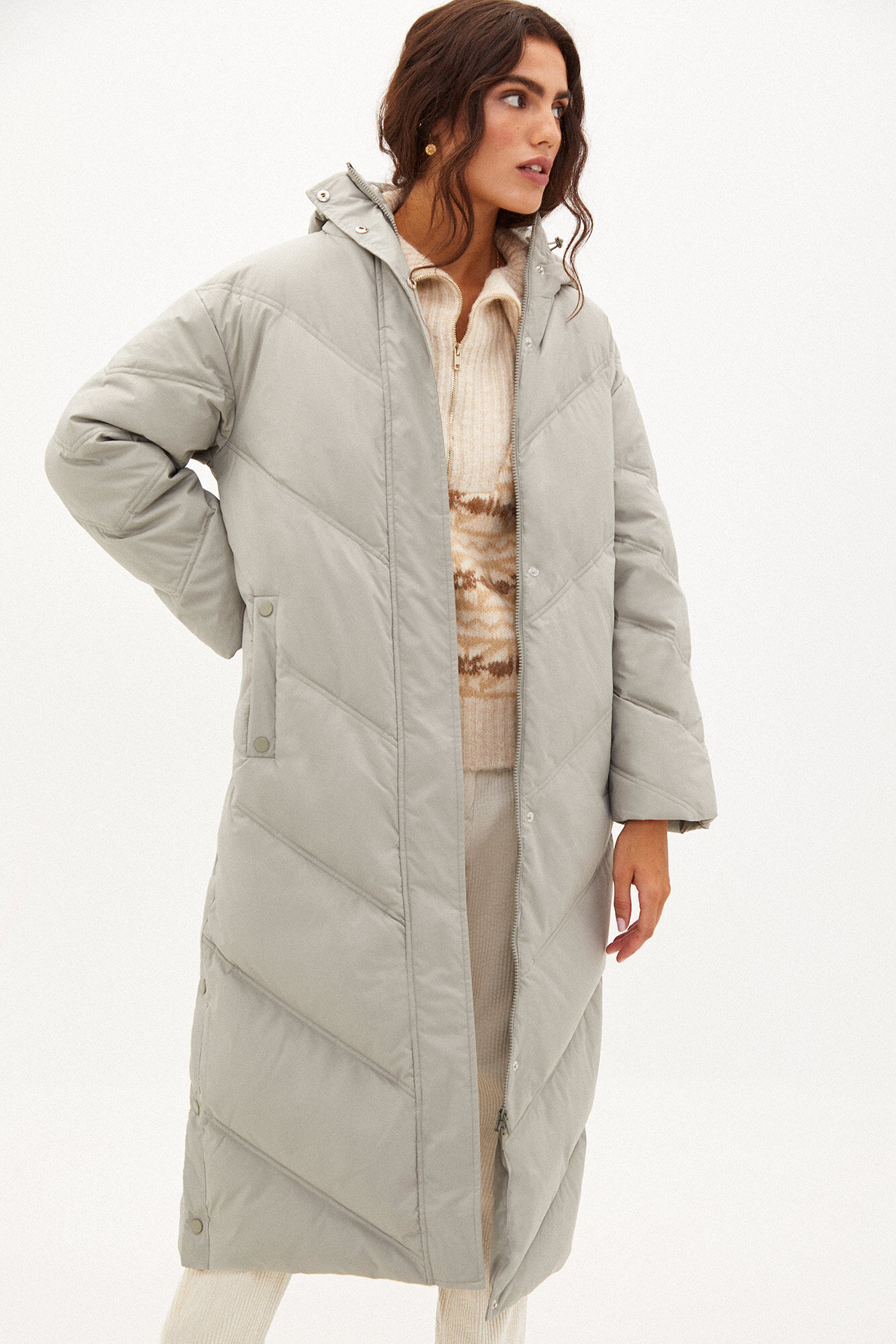 Abrigo acolchado new arrivals