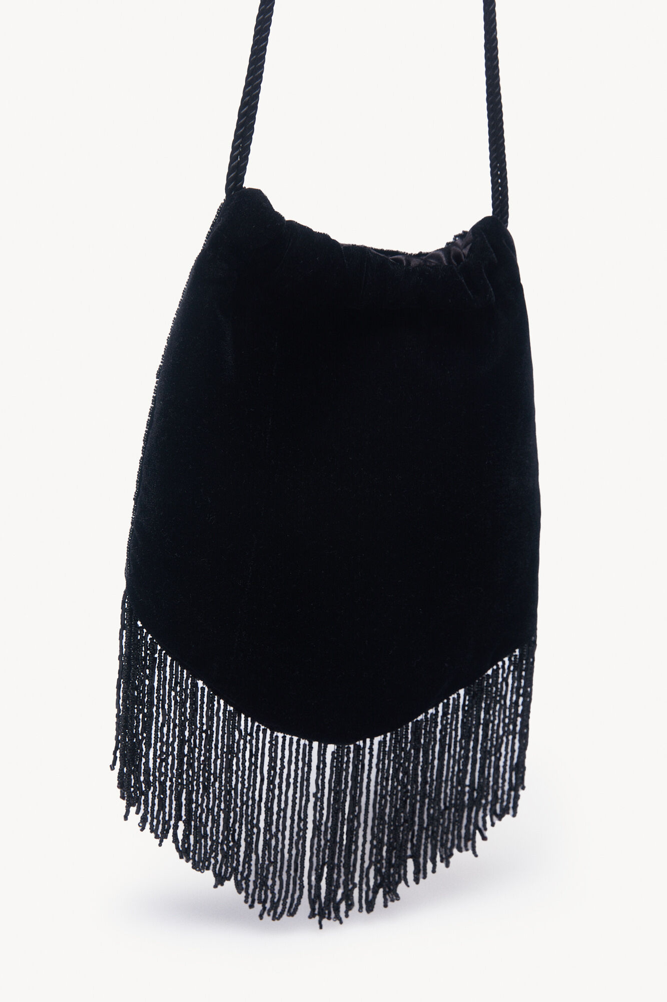 Nina.Bolso terciopelo abalorios Bolsos de mujer Hoss Intropia