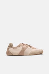 Hoss Intropia Miriam. Sneaker estilo ballet Beige