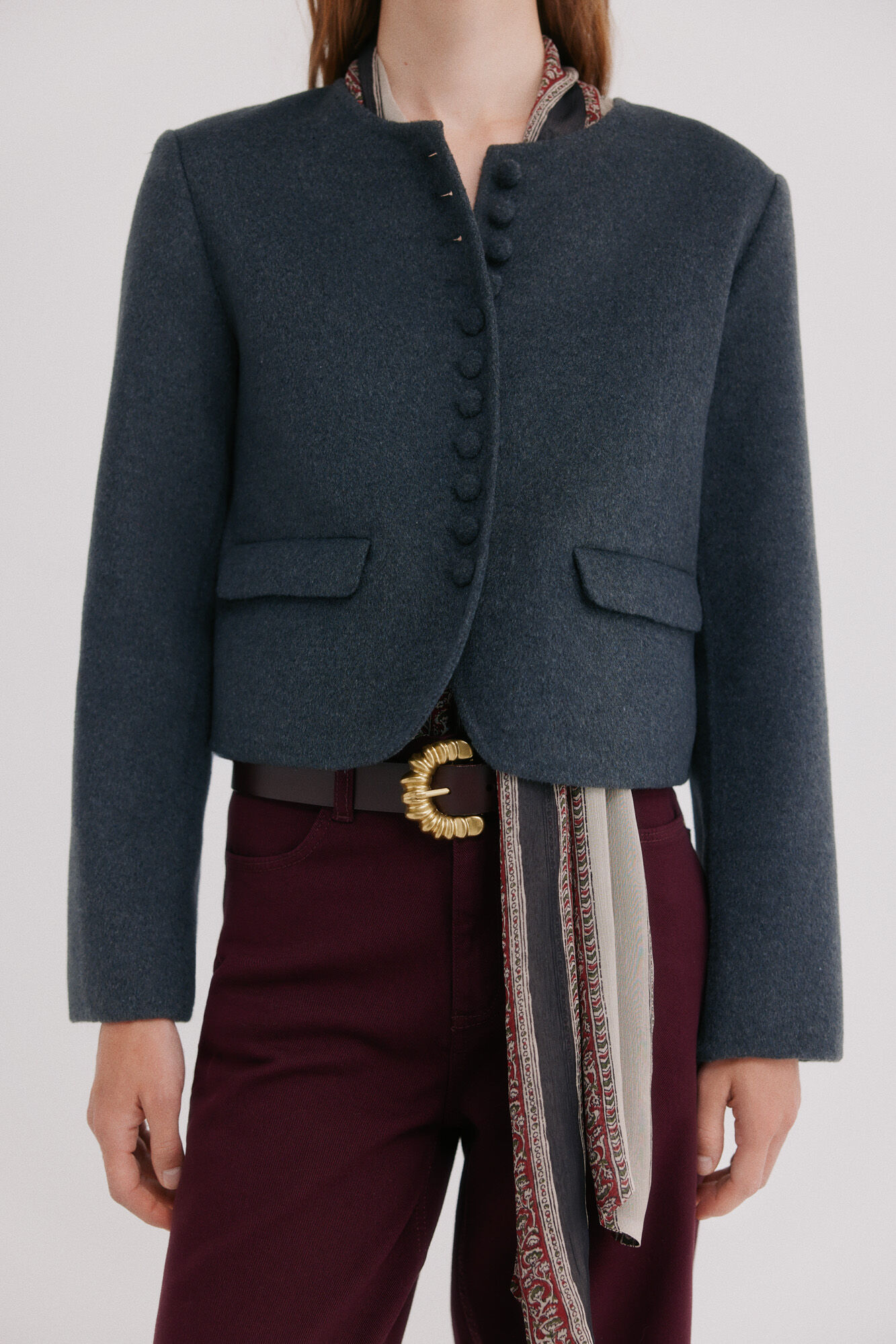 Hoss Intropia Erea. Blazer cropped