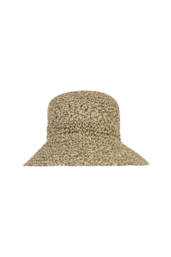 Hoss Intropia Larisa. chap&eacute;u bucket de r&aacute;fia Verde