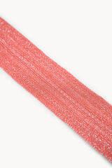 Hoss Intropia Lope. Pañuelo tricot. Coral