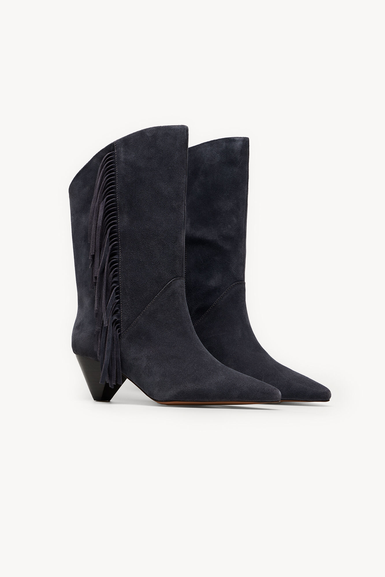 Botas sales azules altas