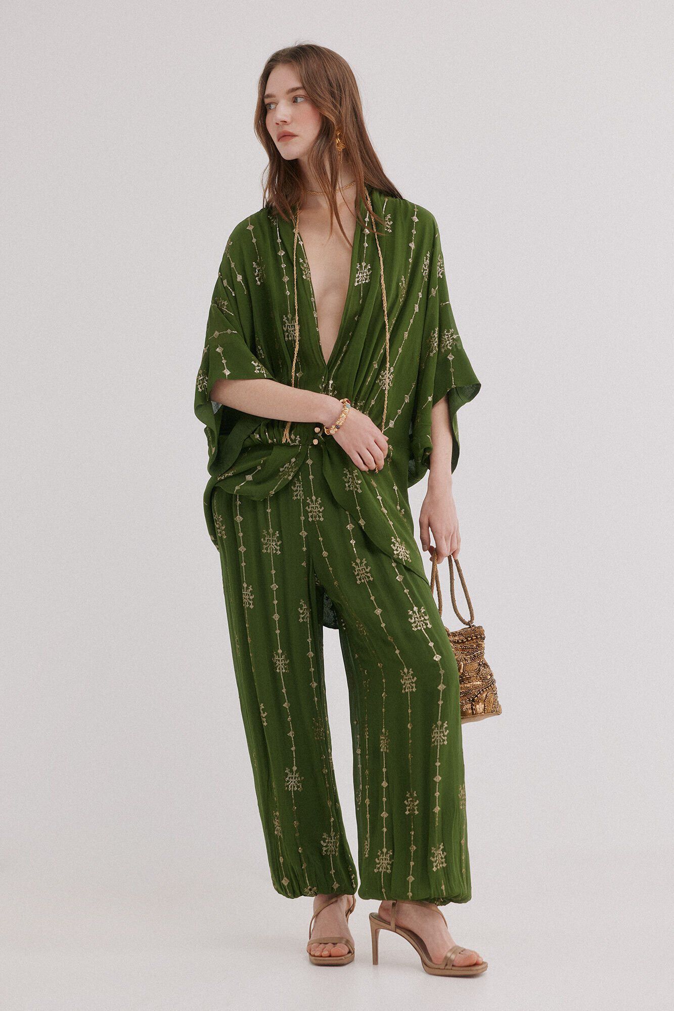 Hoss Intropia Ghana. Blusa bordada